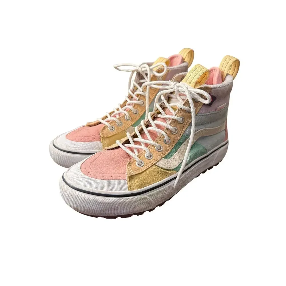 Vans Sk8-Hi MTE 2.0 DX Pastel Multi HydroGuard UltraCush Boots Women's 7.5